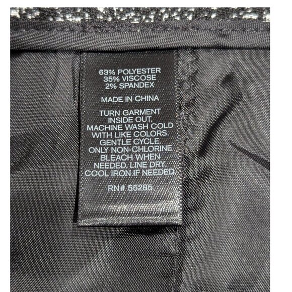 ✨ Express Women’s Textured Cropped Pants – Size 4 – NWT - Picture 4 of 5